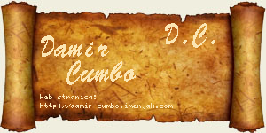 Damir Cumbo vizit kartica